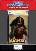 DC K.O. #2 BEN OLIVER CGC SS 9.8 JAVIER FERNANDEZ  PRIVATE SIGNING PRESALE