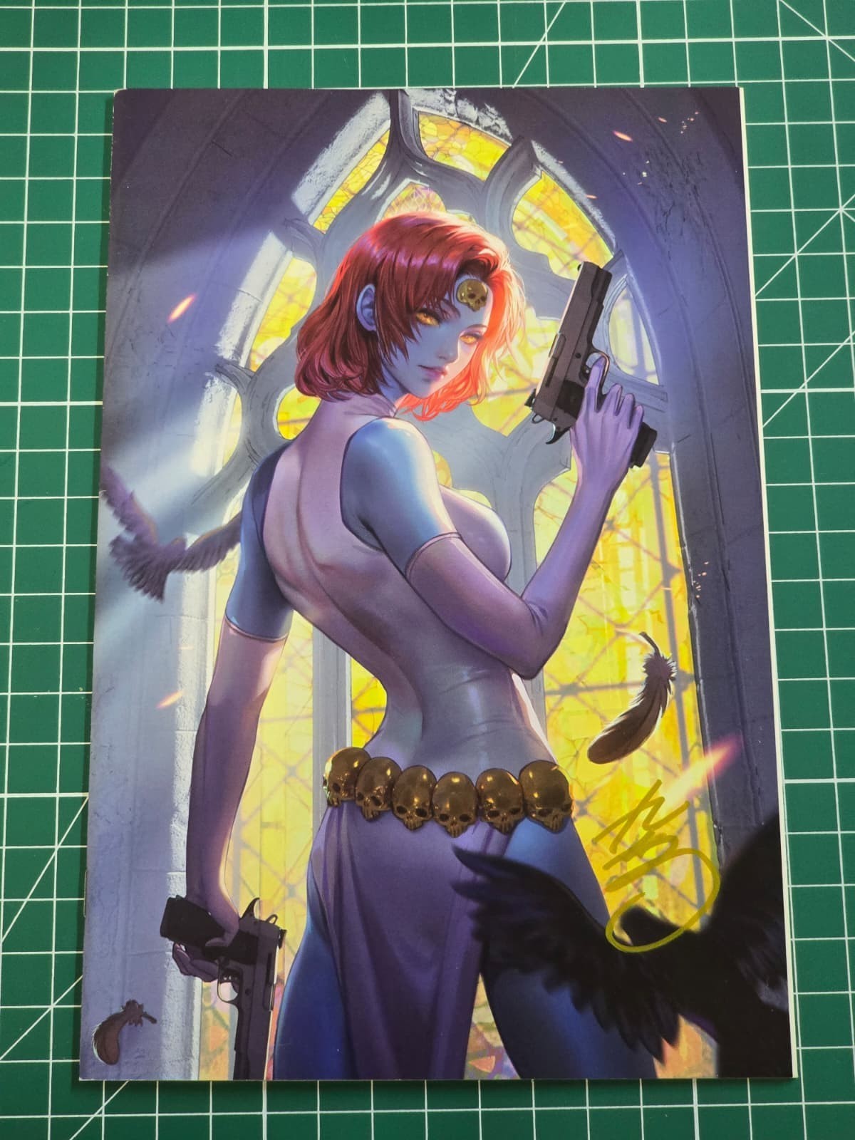 UNCANNY X-MEN #15 MARVEL COMICS 1:50 VIRGIN VARIANT FANG YANG SIGNED NYCC W/COA