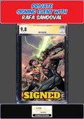 ABSOLUTE SUPERMAN #14 MAIN CGC SS 9.8 RAFA SANDOVAL PRIVATE SIGNING PRESALE