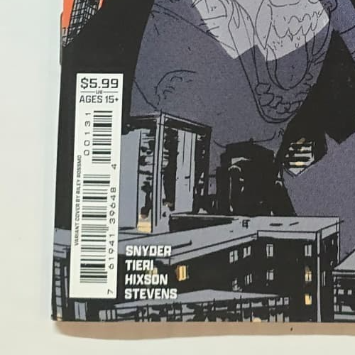 ABSOLUTE BATMAN ARK M #1 RILEY ROSSMO DC 1ST PRINT SIGNED SCOTT SNYDER W/COA NM