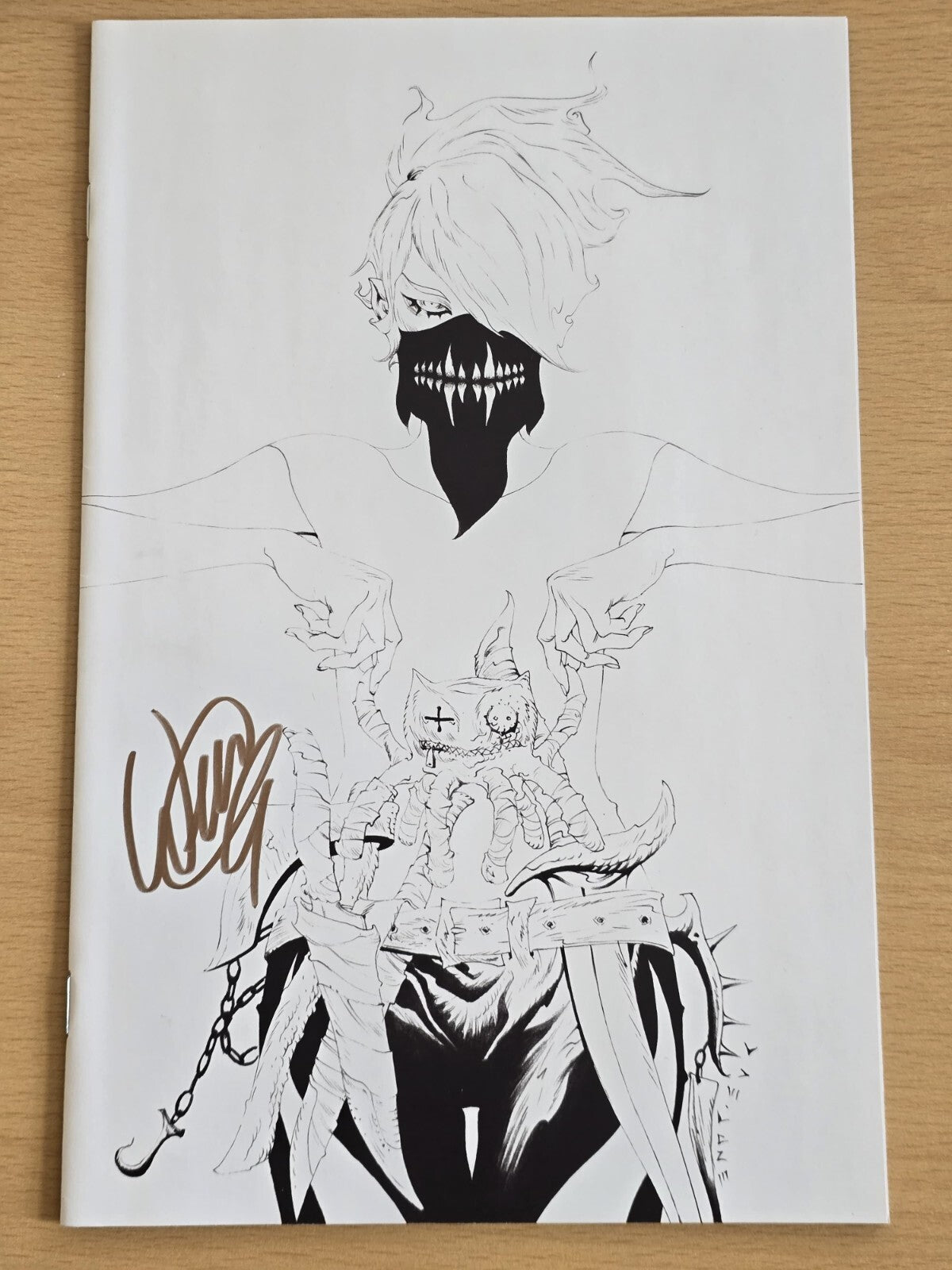 SOMETHING IS KILLING THE CHILDREN #0 JAE LEE 1:150 SIGNED BY DELLEDERA W/COA NM