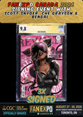 ABSOLUTE CATWOMAN #1 CGC SS 9.8 SNYDER/GRAYSON/BENGAL 3X SIGNED FANEXPO PRESALE