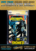 BATMAN OF TWO WORLDS #1 CGC SS 9.8 2X SIGNED FERNANDEZ/DRAGOTTA NYCC PRESALE