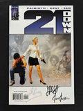 21 Down #2  Wildstorm Comics 2002 Vf/Nm  Signed By Joe Jusko