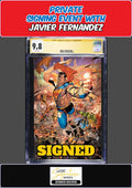 DC K.O. #1 FOIL CGC SS 9.8 JAVIER FERNANDEZ SIGNED PRIVATE SIGNING PRESALE
