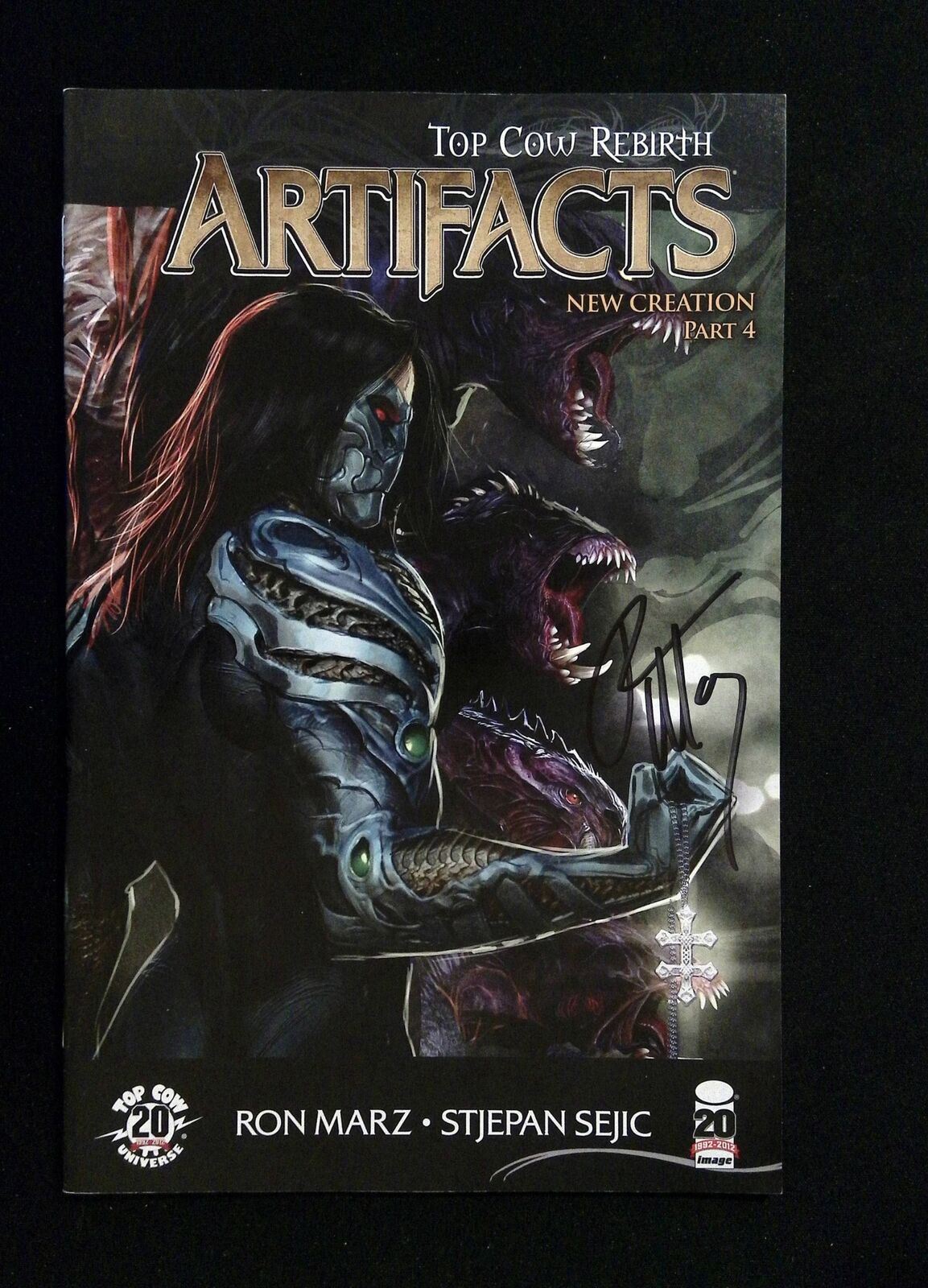 Artifacts #17  Top Cow Comics 2012 NM  Signed By Ron Marz