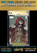 ABSOLUTE BATMAN #22 CGC SS 9.8 2X SIGNED SNYDER/DRAGOTTA NYCC PRESALE