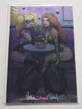 HARLEY AND IVY LIFE AND CRIMES #1 FOIL DC NATHAN SZERDY SIGNED W/COA NM