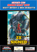 ABSOLUTE BATMAN #20 EOM RAW  SNYDER/DRAGOTTA SIGNED HEROES-CON PRESALE NM/COA