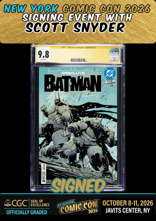 ABSOLUTE BATMAN #23 DRAGOTTA MAIN CGC SS 9.8 SIGNED SCOTT SNYDER NYCC PRESALE