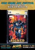 ABSOLUTE BATMAN #25 LAROSA CGC SS 9.8 SIGNED NICK DRAGOTTA ICON FESTIVAL PRESALE