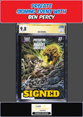 PREDATOR KILLS MARVEL UNIVERSE #4 KYLE HOTZ CGC SS 9.8 BEN PERCY SIGNED PRESALE