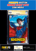 SUPERMAN #39 ARIEL DIAZ CGC SS 9.8 DAN MORA SIGNED FANEXPO PRESALE