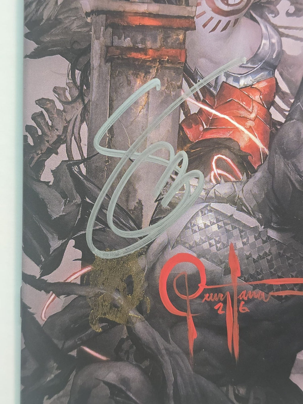 ABSOLUTE BATMAN #15 EXCLUSIVE 2X SIGNED DAN QUINTANA/SCOTT SNYDER COA 1000 LTD