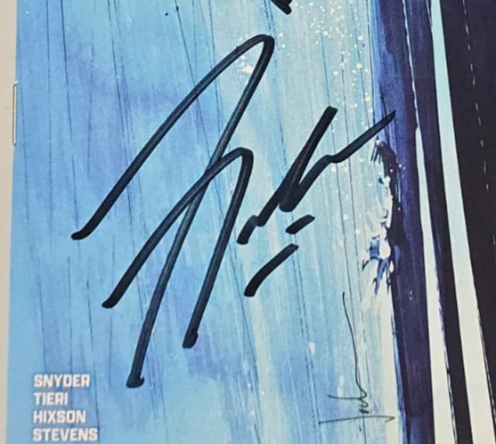 ABSOLUTE BATMAN ARK-M #1 DC 3X SIGNED BY FRANK TIERI/SCOTT SNYDER/JOCK W/COA NM