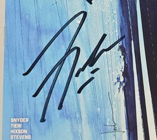 ABSOLUTE BATMAN ARK-M #1 DC 3X SIGNED BY FRANK TIERI/SCOTT SNYDER/JOCK W/COA NM