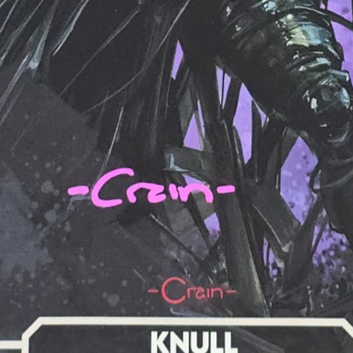KNULL #1 MARVEL COMICS 2026 VARIANT SIGNED BY CLAYTON CRAIN W/COA NM