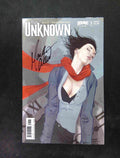 Unknown #1B  BOOM Comics 2009 VF+  Jones Variant and Signed By Mark Waid