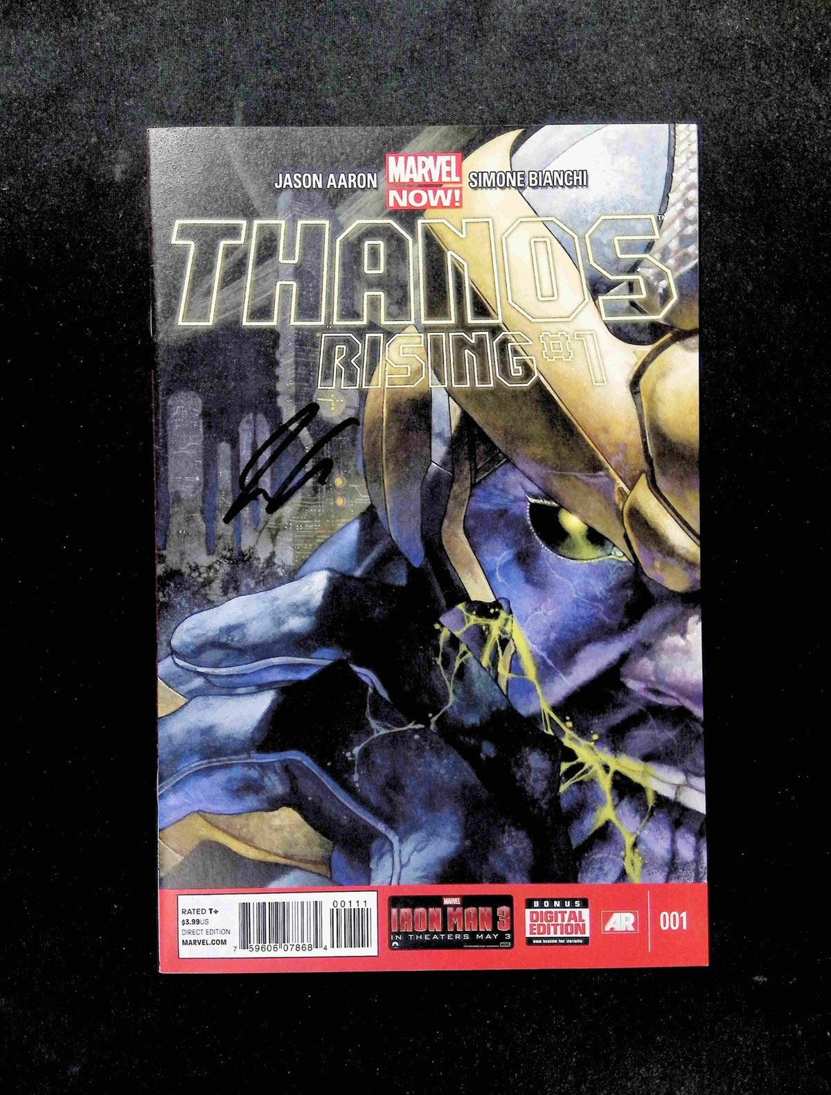 Thanos Rising #1  MARVEL Comics 2013 VF/NM  Signed Jason Aaron