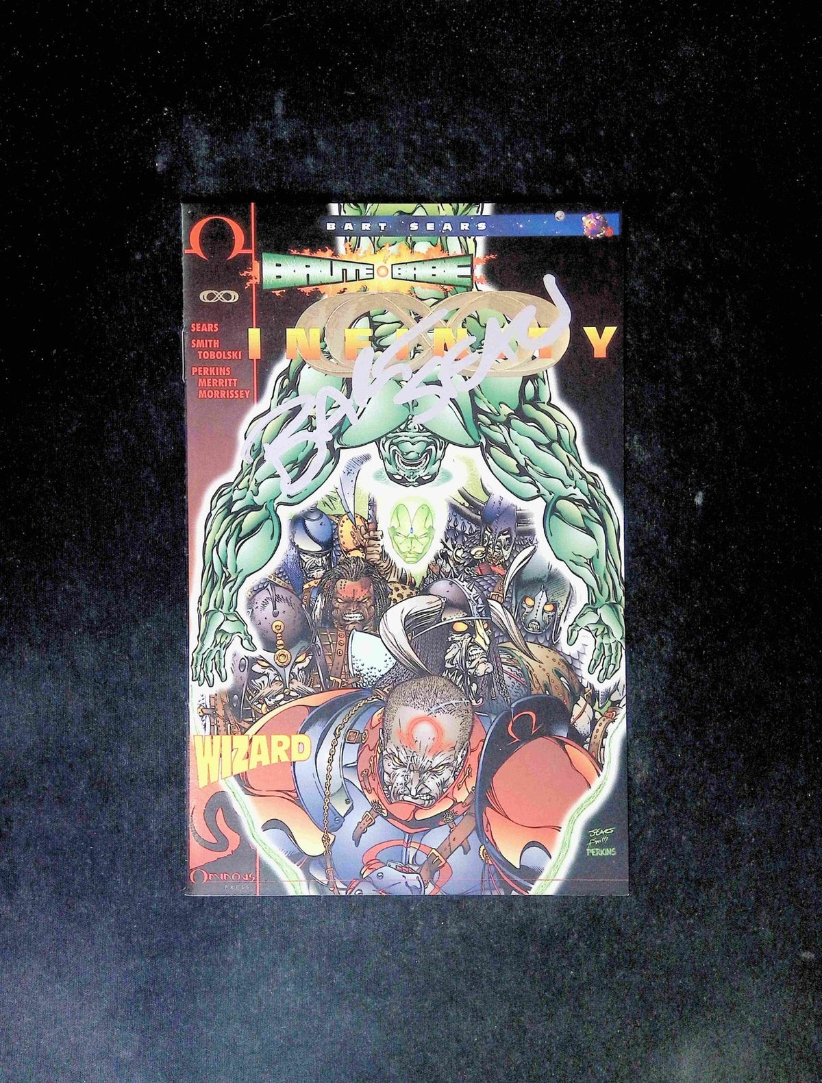 Brute and Babe Infinity Ashcan #1  OMINOUS PRESS Comics 1995 VF+  SIGNED