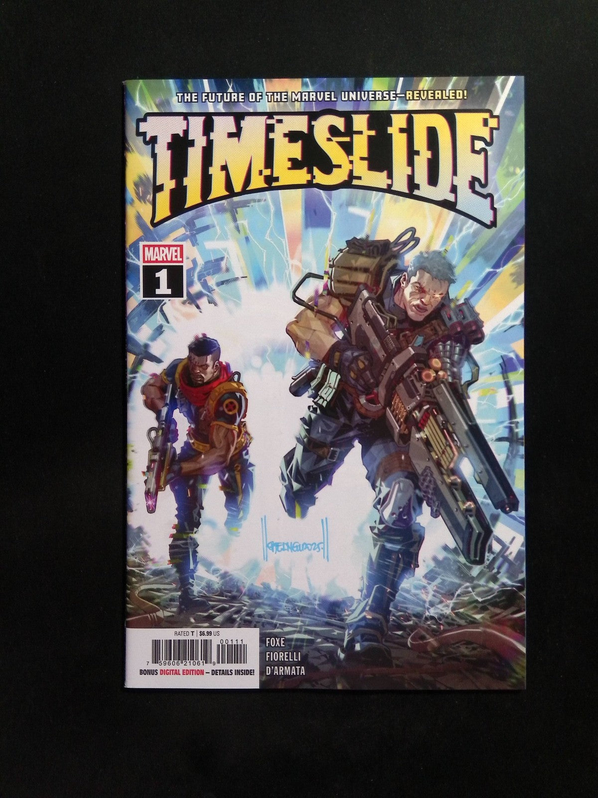 TIMESLIDE #1 MAIN COVER MARVEL 2024 SIGNED BY KAEL NGU W/COA