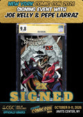 AMAZING SPIDER-MAN #1000 CGC SS 9.8 2X SIGNED JOE KELLY/PEPE LARRAZ NYCC PRESALE