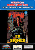 ABSOLUTE BATMAN #19 CVR A RAW  SNYDER/DRAGOTTA SIGNED HEROES-CON PRESALE NM/COA