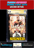 BULLSEYE #1 SIENKIEWICZ CGC SS SIGNED WILSON BETHEL FLORIDA SUPERCON PRESALE