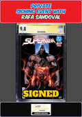 ABSOLUTE SUPERMAN #12 MAIN CGC SS 9.8 RAFA SANDOVAL PRIVATE SIGNING PRESALE