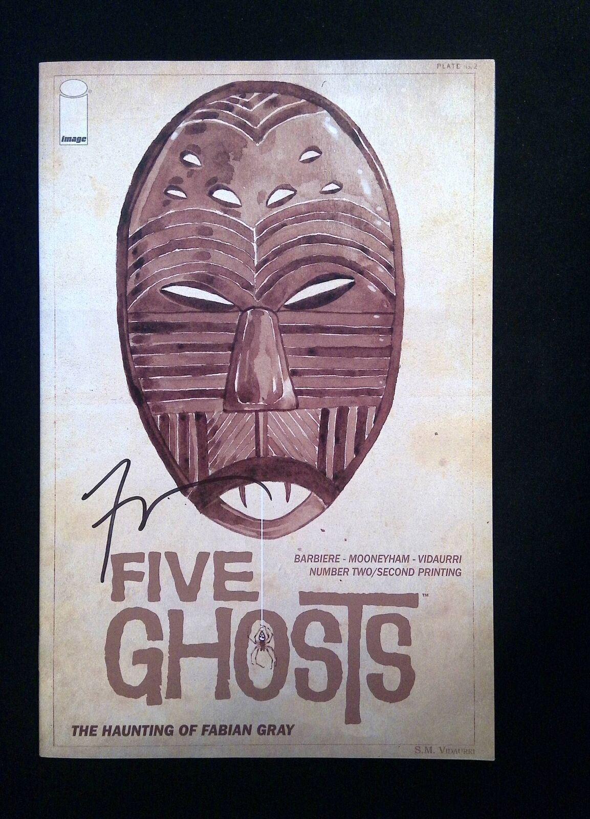 Five Ghosts (Second Printing) #2B  Image Comics 2013 VF+  Signed By  Fabian Gray