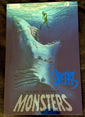MARK SPEARS MONSTERS #3 JAWS SHARK METAL HSVEXPO SIGNED MARK SPEARS NEAR MINT