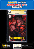 SUPERMAN #39 AARON BARTLING CGC SS 9.8 DAN MORA SIGNED FANEXPO PRESALE