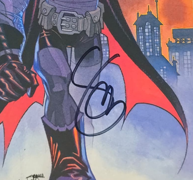 ABSOLUTE BATMAN #10 SHAWN CRYSTAL 1:50 DC 1ST PRINT SIGNED SCOTT SNYDER W/COA NM