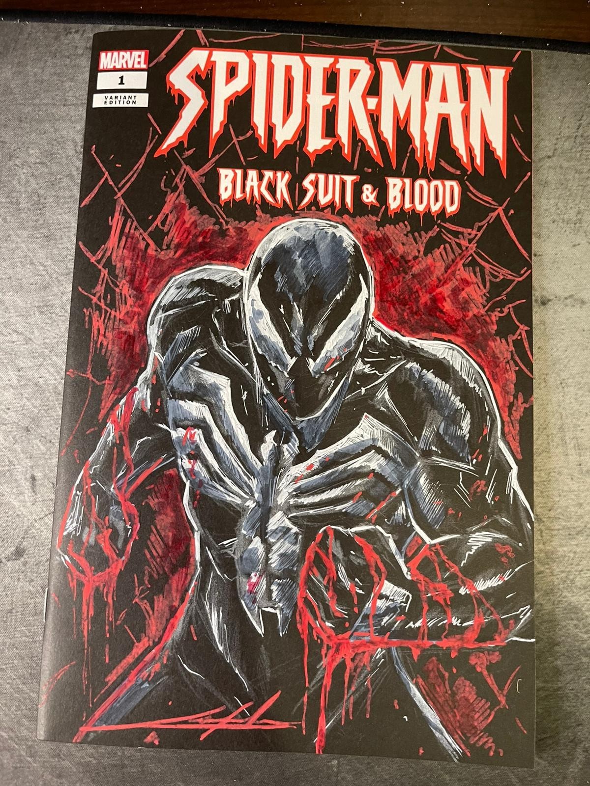 Juanjo Lopez Original Sketch • Custom Commission - On Blank Cover - CGC/RAW