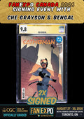 ABSOLUTE CATWOMAN #3 CGC SS 9.8 GRAYSON/BENGAL 2X SIGNED FANEXPO CANADA PRESALE