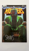 MARK SPEARS MONSTERS #3 FRANKENSTEIN VARIANT SIGNED SILVER BY SPEARS HSVEXPO NM