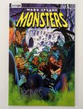 MARK SPEARS MONSTERS #1 4TH PRINT GRAVEYARD VARIANT MARK SPEARS SIGNED SILVER NM