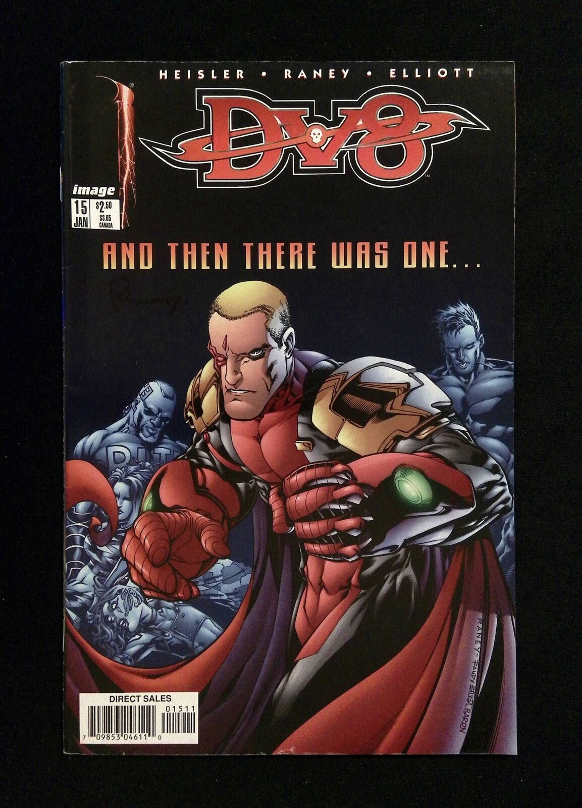Dv8 #15  Image Comics 1998 VF+  Signed By Tom Raney