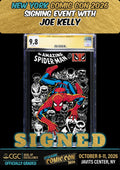 AMAZING SPIDER-MAN #1000 MCGUINESS FOIL CGC SS 9.8 SIGNED JOE KELLY NYCC PRESALE