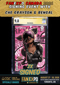 ABSOLUTE CATWOMAN #1 CGC SS 9.8 GRAYSON/BENGAL 2X SIGNED FANEXPO CANADA PRESALE