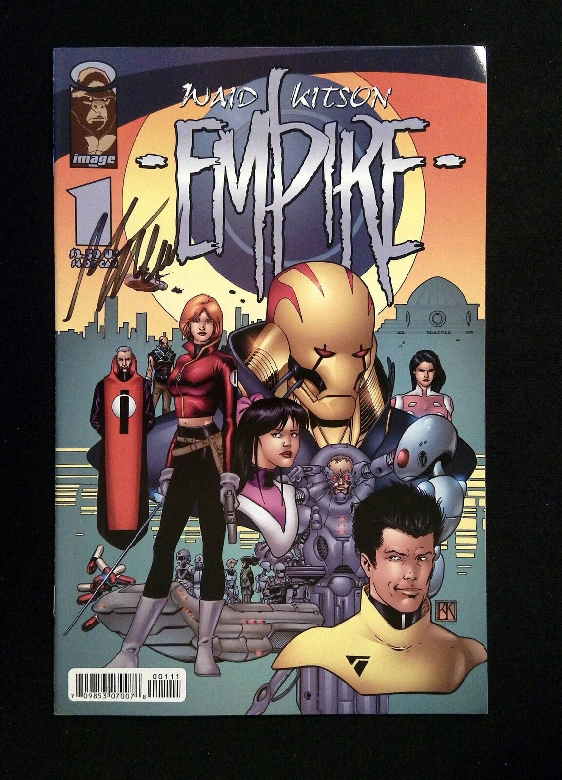 Empire #1  Image Comics 2000 NM-  Signed By Mark Waid