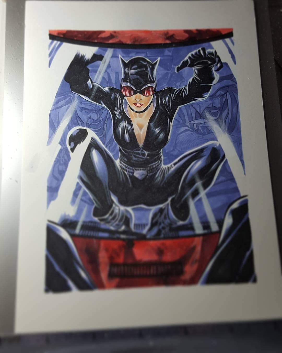Rafa Sandoval Original Sketch • Custom Commission - On Blank Cover - CGC/RAW