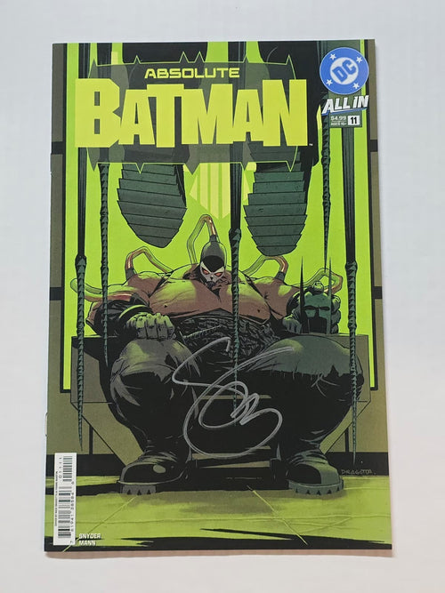 ABSOLUTE BATMAN #11 DC COMICS 2025 1ST PRINT SIGNED SCOTT SNYDER W/COA NM