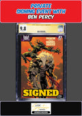 PREDATOR KILLS MARVEL UNIVERSE #3 HEPBURN CGC SS 9.8 BEN PERCY SIGNED PRESALE