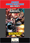 PUNISHER RED BAND #2 SIQUEIRA RAW BEN PERCY  PRIVATE SIGNING W/COA PRESALE NM
