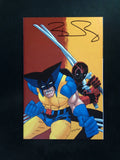 DEADPOOL WOLVERINE #1 1:100 VIRGIN MILLER VARIANT MARVEL SIGNED BEN PERCY W/COA