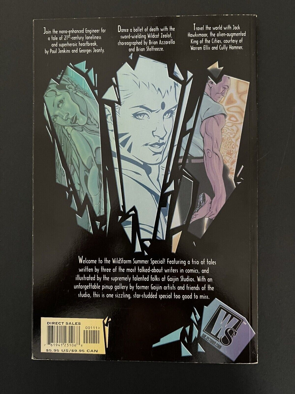 Wildstorm Summer Special #1 Wildstorm 2001 Vf/Nm Signed 5X By Hughes And Others