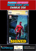 DAREDEVIL #1 MALEEV MARVEL CGC SS SIGNED CHARLIE COX FLORIDA SUPERCON PRESALE