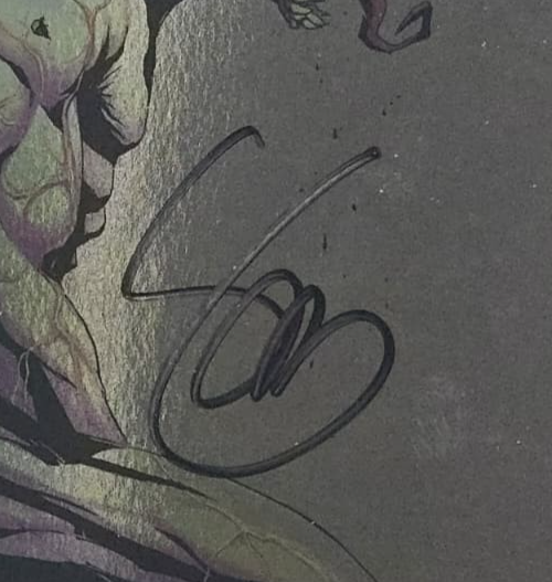 ABSOLUTE BATMAN #15 DRAGOTTA DC 2ND PRINT FOIL SIGNED SCOTT SNYDER W/COA NM