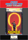 DC K.O. #3 MIKE DEL MUNDO CGC SS 9.8 JAVIER FERNANDEZ PRIVATE SIGNING PRESALE